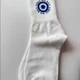 Calcetines Místicos No Bad Vibes White