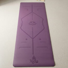 Yoga Mat Align Flor de Loto Lavender: Precisión, Intuición y Agarre Superior